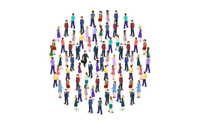 街頭調査のイメージ